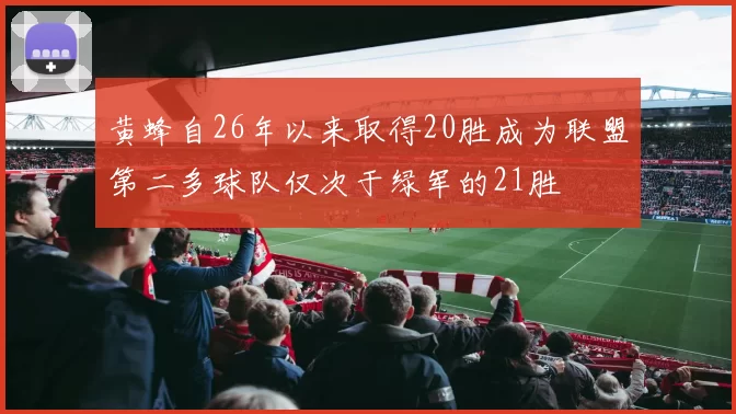 黄蜂自26年以来取得20胜成为联盟第二多球队仅次于绿军的21胜